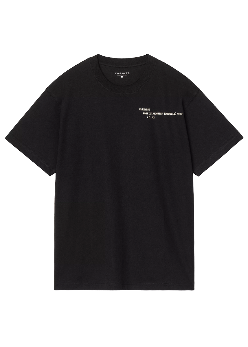 Carhartt WIP I036006 Punched black S/S tshirt