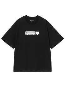 Carhartt WIP I036008 Deconstructed Label black S/S tshirt