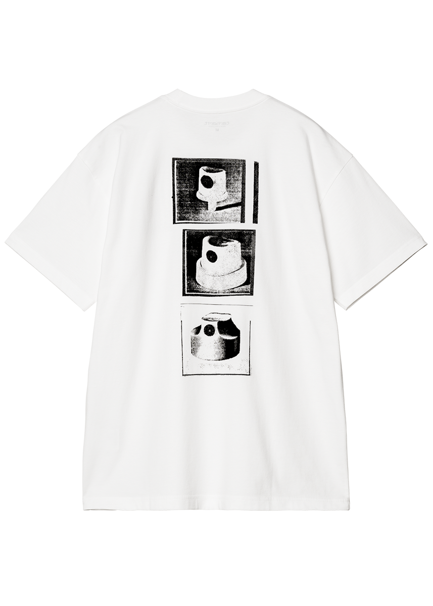 Carhartt WIP I036012 Caps white S/S tshirt