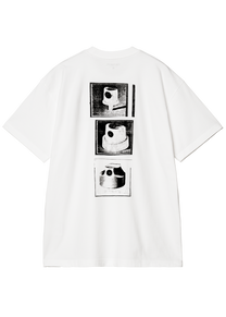 Carhartt WIP I036012 Caps white S/S tshirt