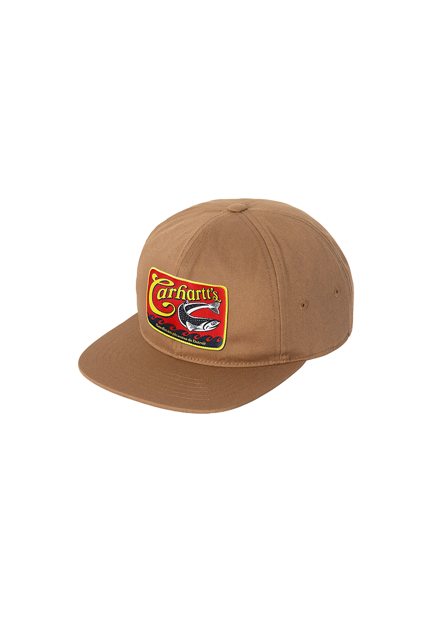 Carhartt WIP I036021 Sardinas Marlin hamilton brown cap