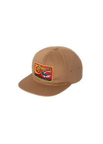 Carhartt WIP I036021 Sardinas Marlin hamilton brown cap