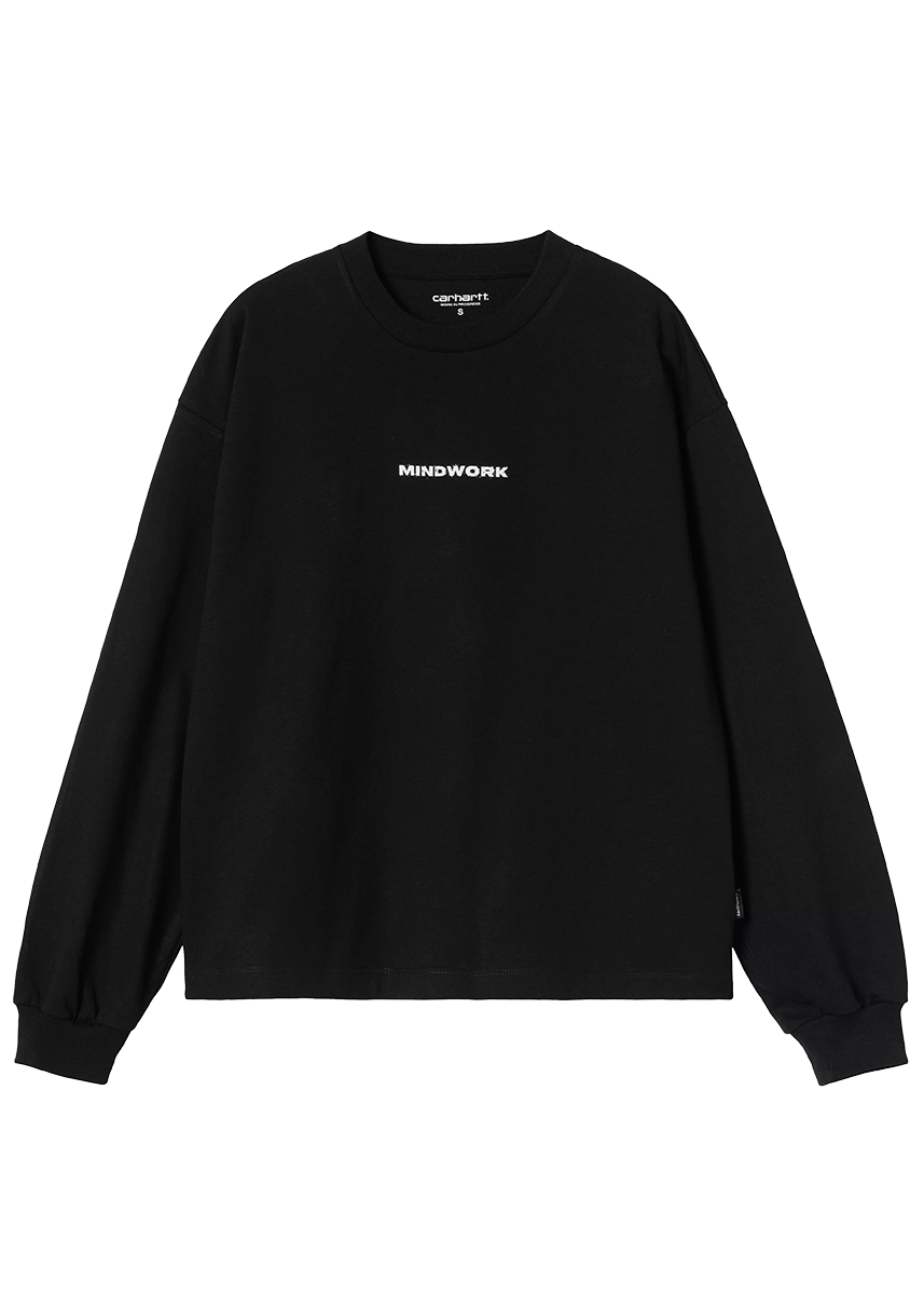 Carhartt WIP I036032 W' Mindwork black L/S tshirt