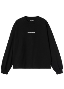 Carhartt WIP I036032 W' Mindwork black L/S tshirt