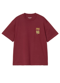 Carhartt WIP I036036 W' Clover marsala S/S tshirt