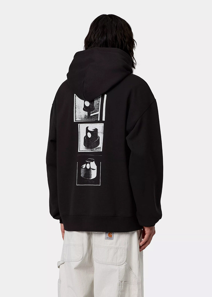 Carhartt WIP I036066 Caps black hooded sweat