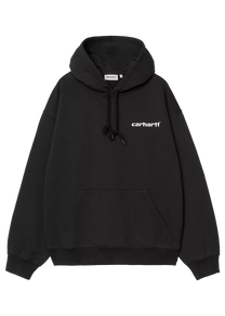 Carhartt WIP I036066 Caps black hooded sweat