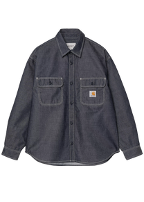 Carhartt WIP I036263 Tigan blue rigid shirt jacket