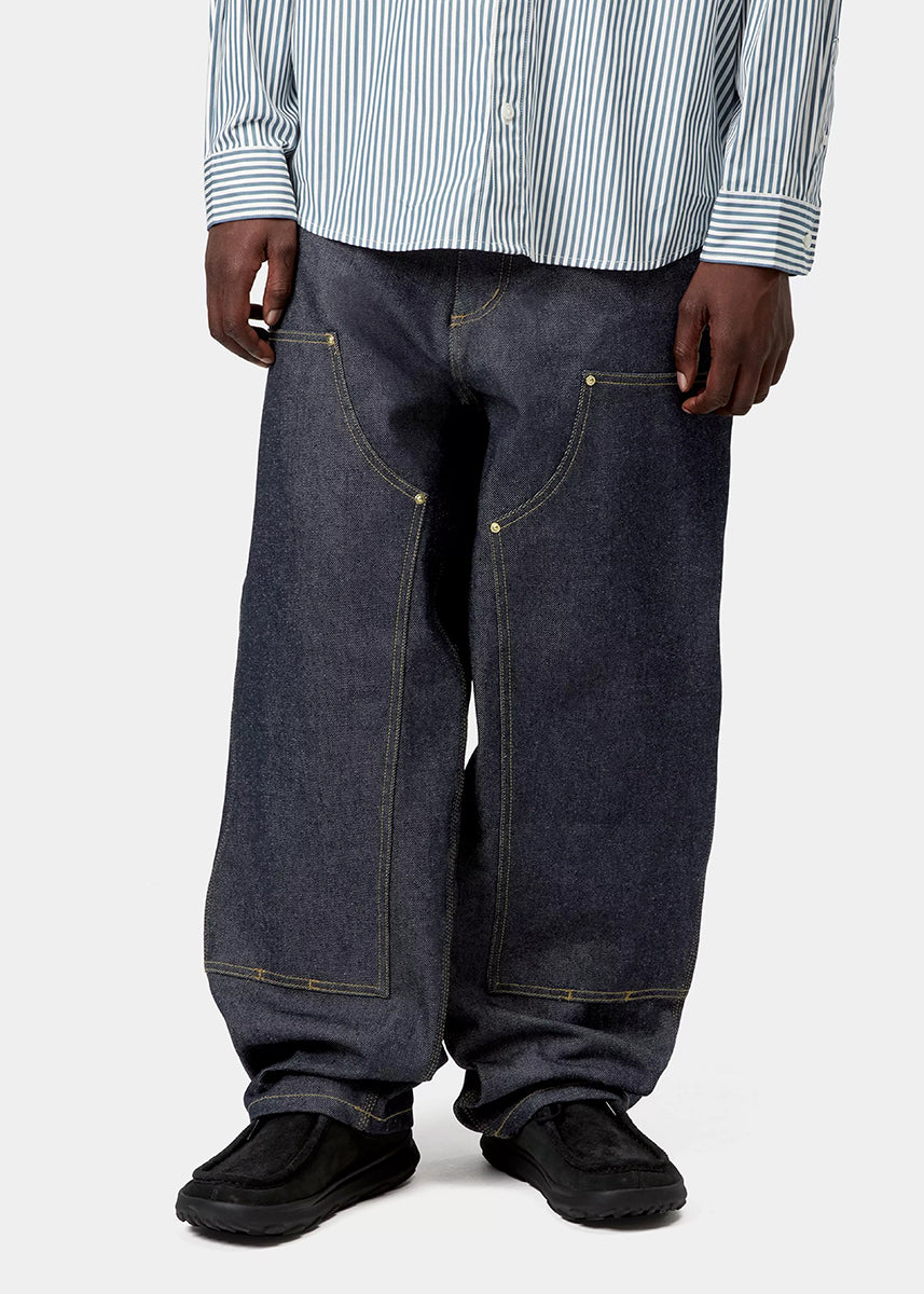 Carhartt WIP I036273 OG Double Knee blue rigid pants