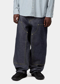 Carhartt WIP I036273 OG Double Knee blue rigid pants