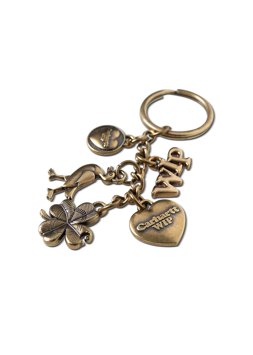 Carhartt WIP I036278 Charms gold keychain
