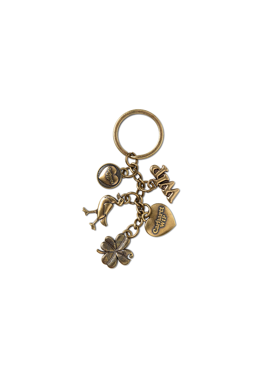 Carhartt WIP I036278 Charms gold keychain