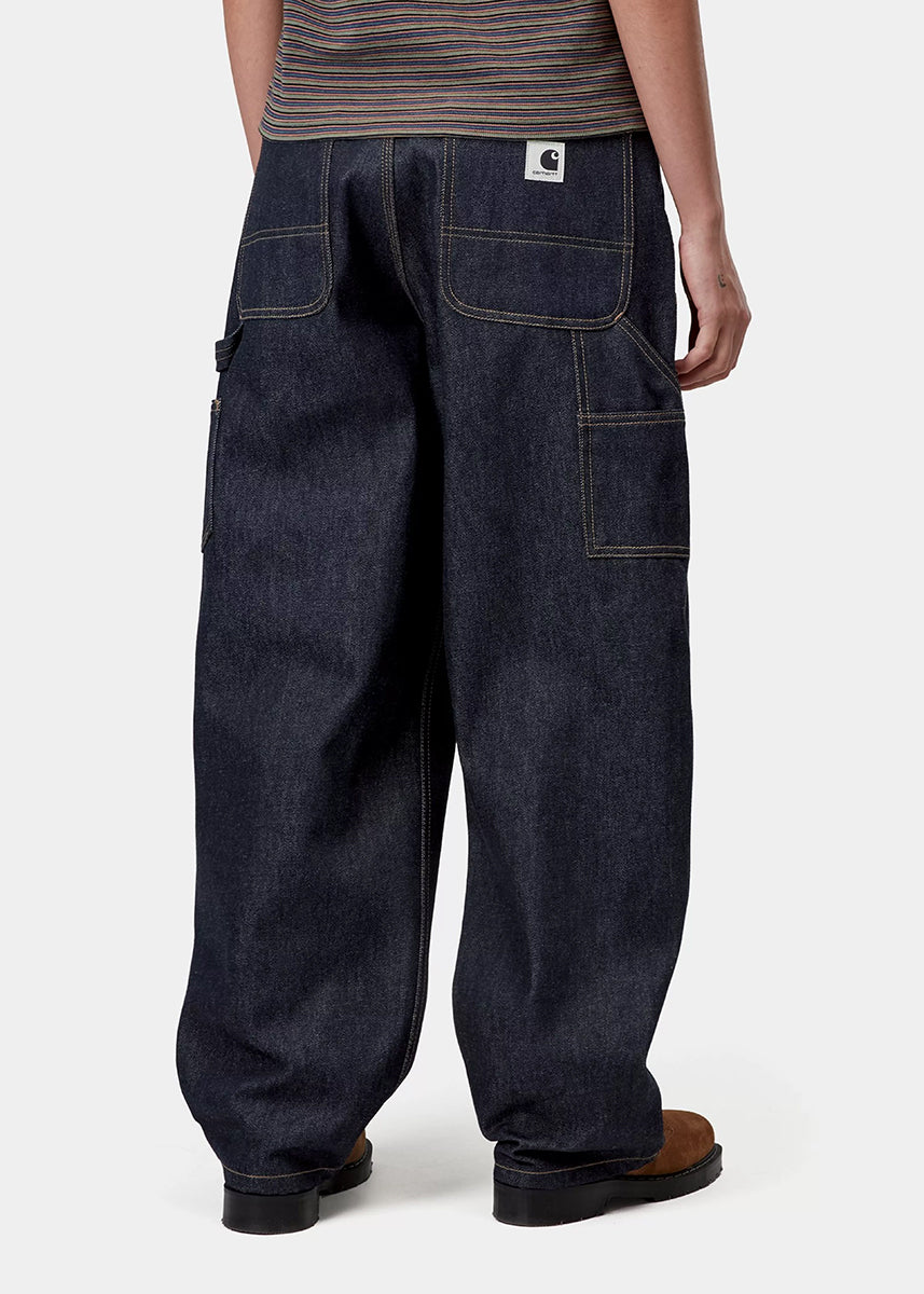 Carhartt WIP I036323 W' Brandon Double Knee blue rigid pants