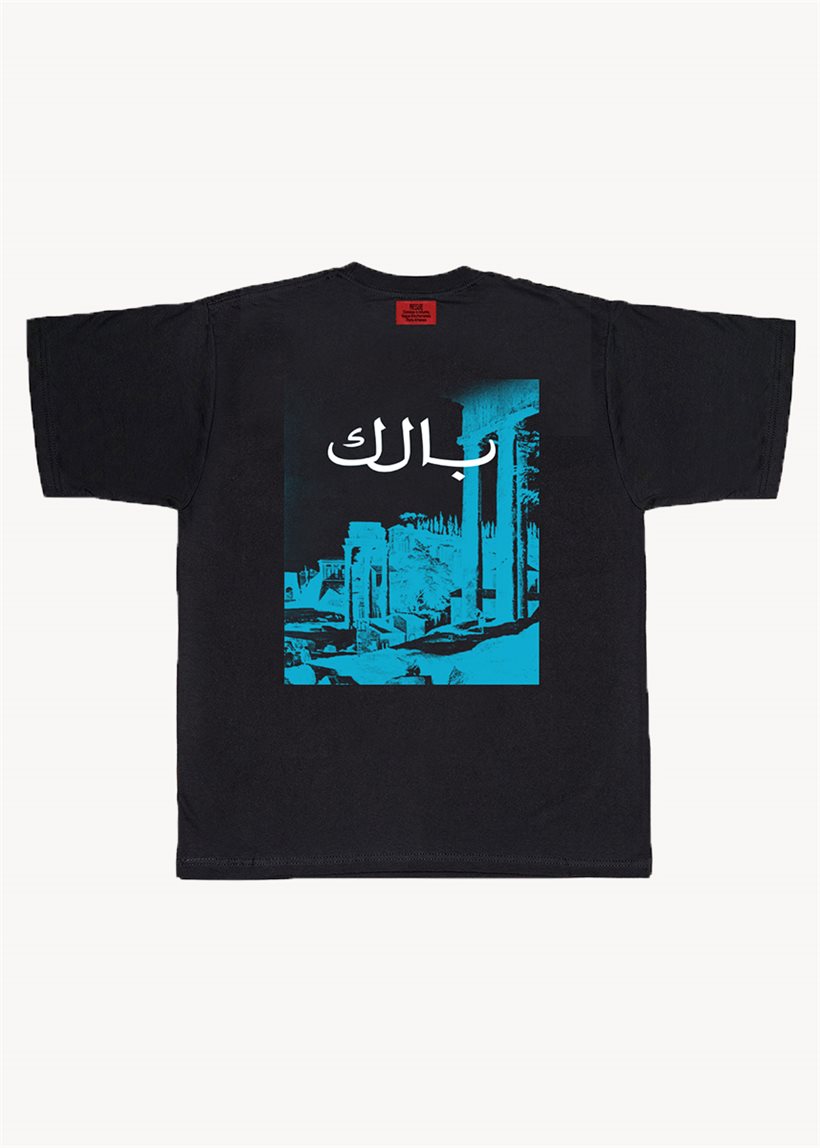 Pressure Athens Arab black tee
