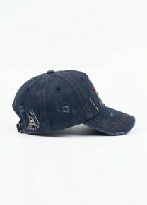 Pas de Mer Postcard hat