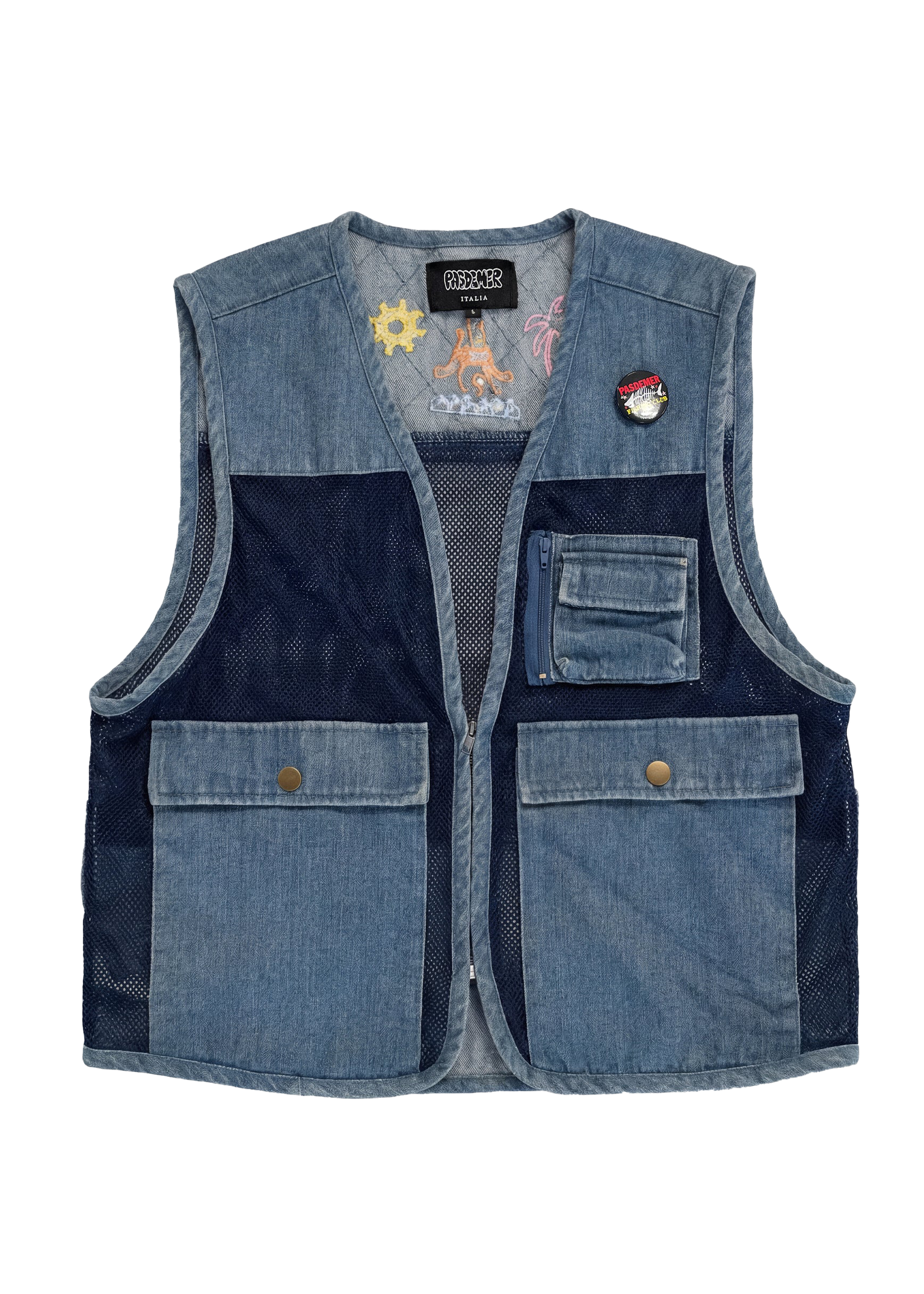 Pas de Mer Postcard vest