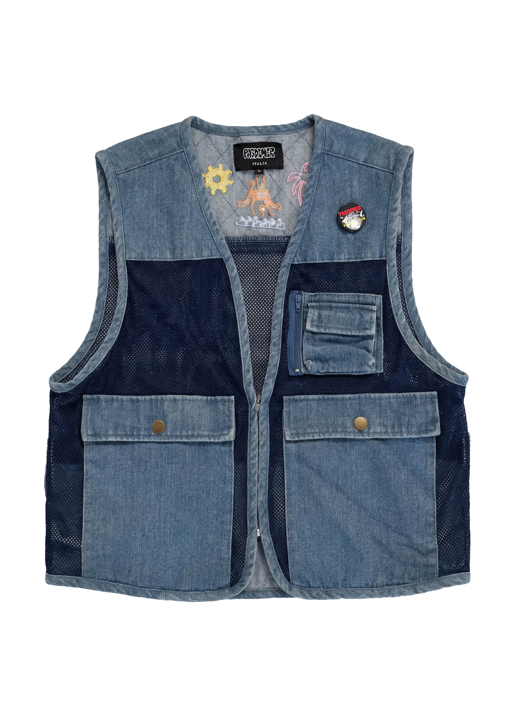 Pas de Mer Postcard vest