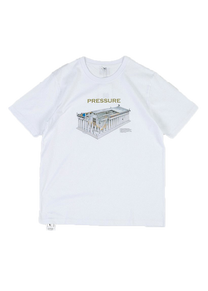 Pressure Akropolis white tee