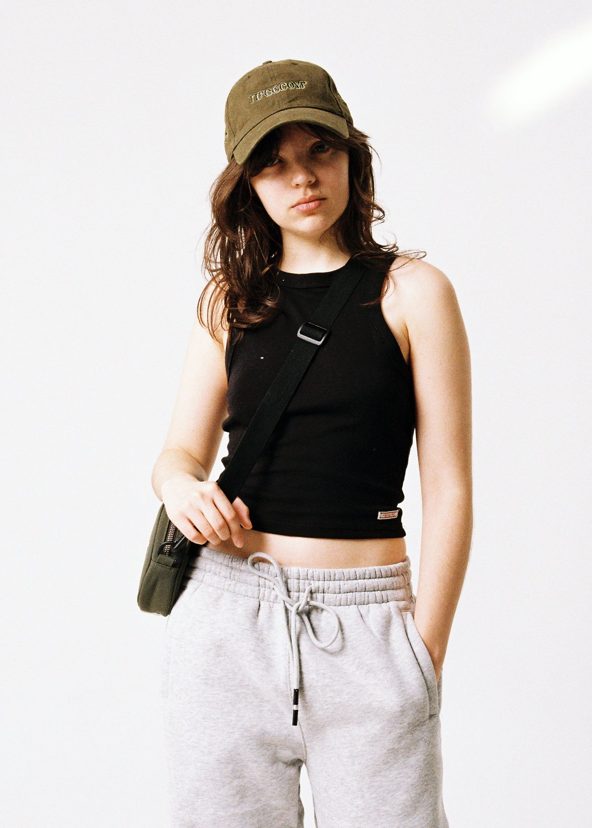 Dangerous Minds Basic Line W' black tank tee