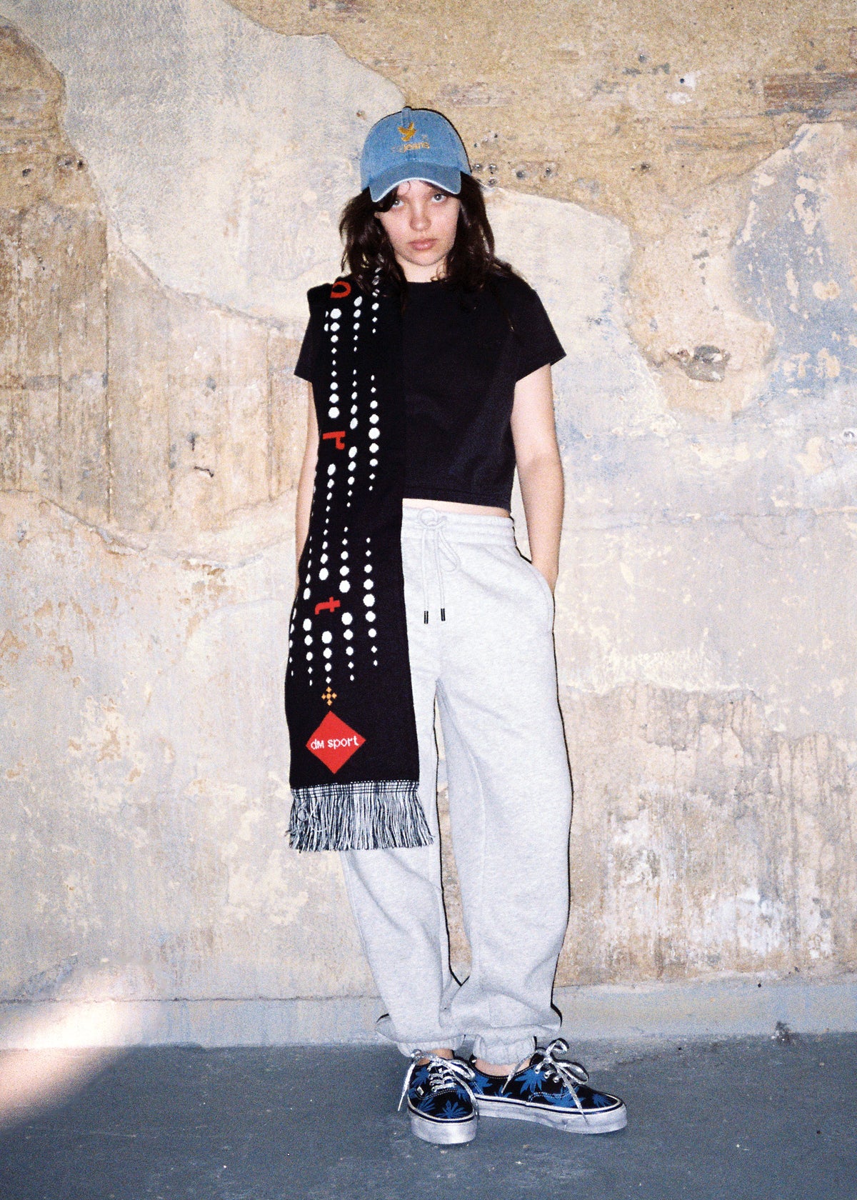 Dangerous Minds SPORT black scarf