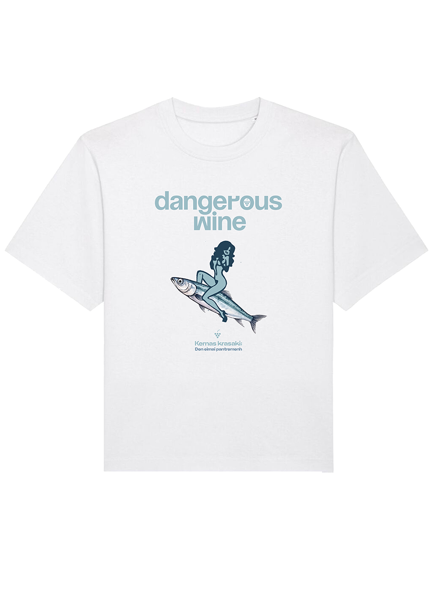 Dangerous Minds Sardela Pantremeni white tshirt