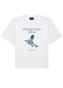 Dangerous Minds WINE Sardela Pantremeni white tshirt