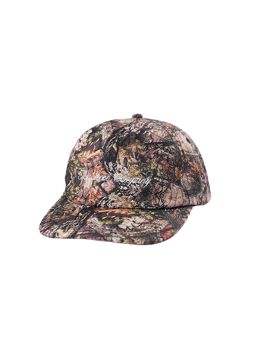 The Loose Company Script Logo camo cap