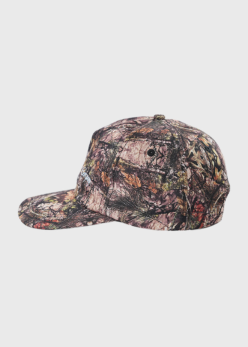 The Loose Company Script Logo camo cap