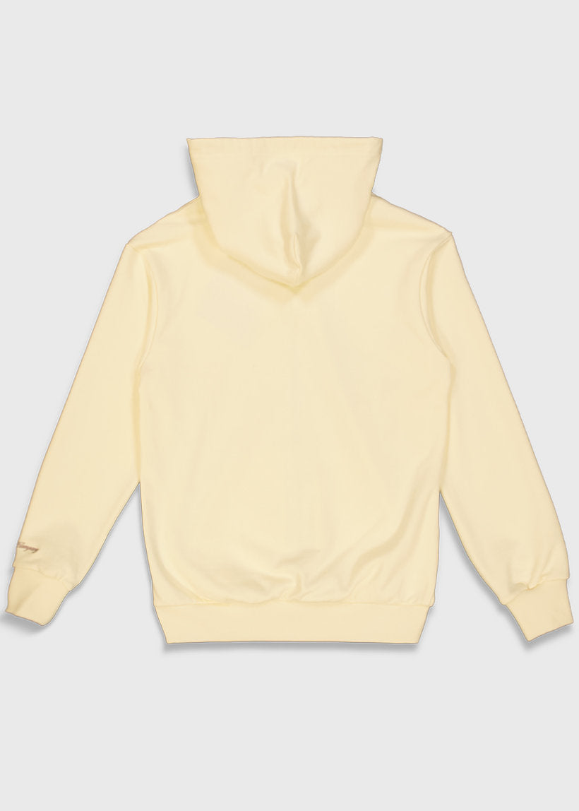 THE LOOSE COMPANY Slipper cream zip-up hoodie