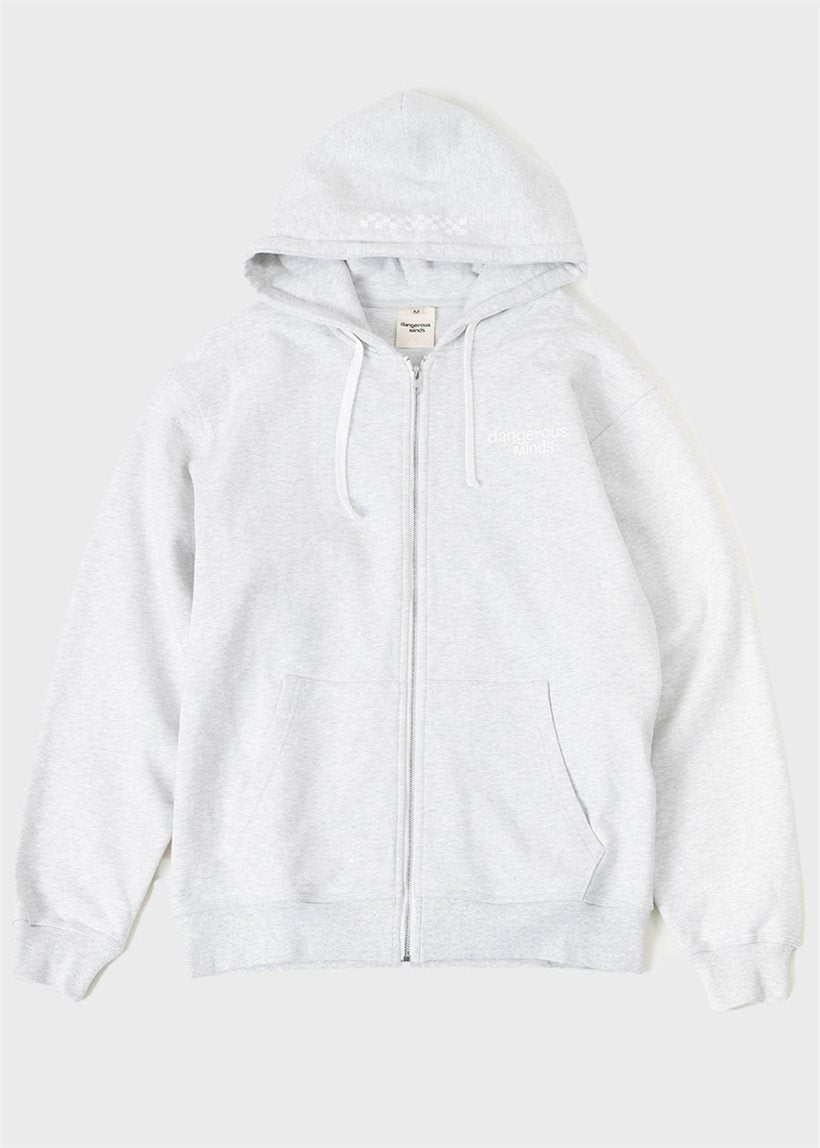 Dangerous Minds Big Dare grey zip hoodie