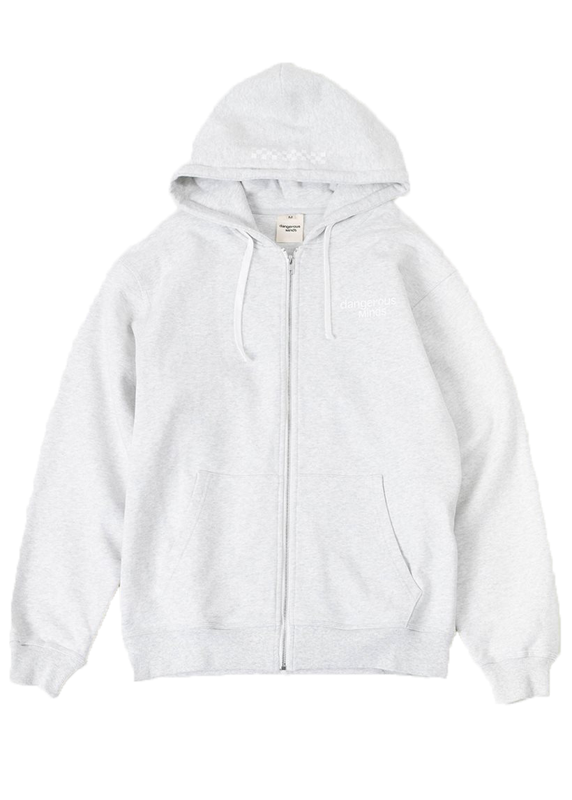 Dangerous Minds Big Dare grey zip hoodie