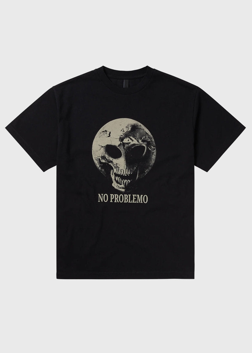 No Problemo Dead Planet black SS tee