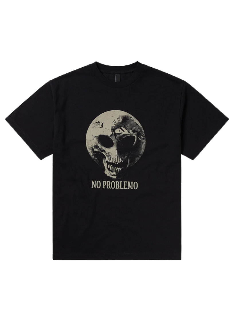 No Problemo Dead Planet black SS tee