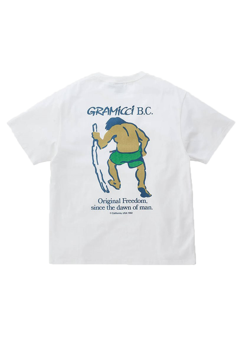Gramicci G3FU-T070 BC white tee