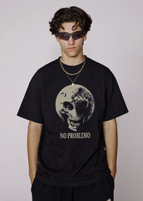 No Problemo Dead Planet black SS tee