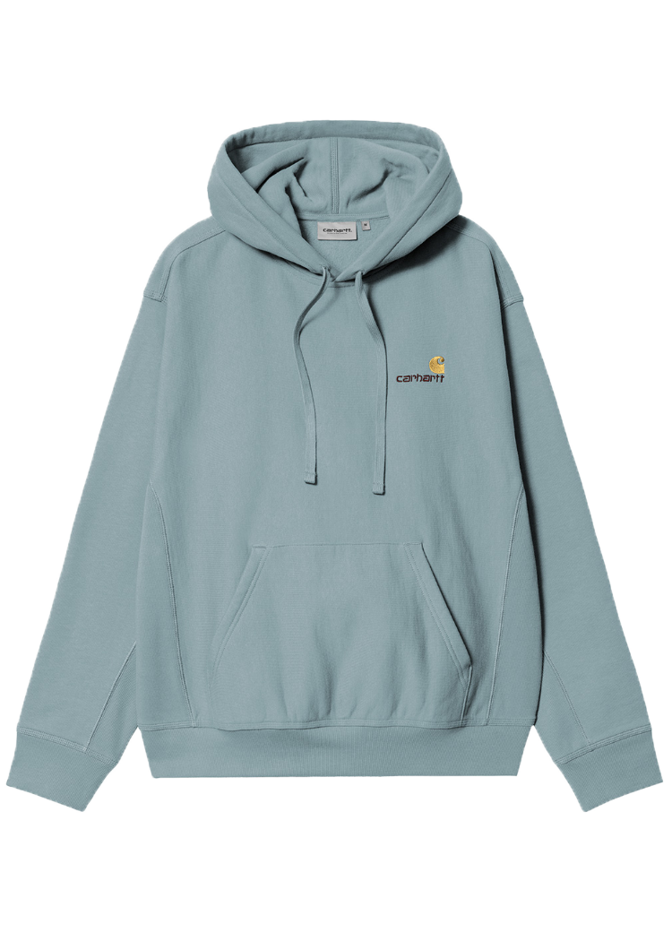 Carhartt WIP I028279 American Script citadel hooded sweatshirt