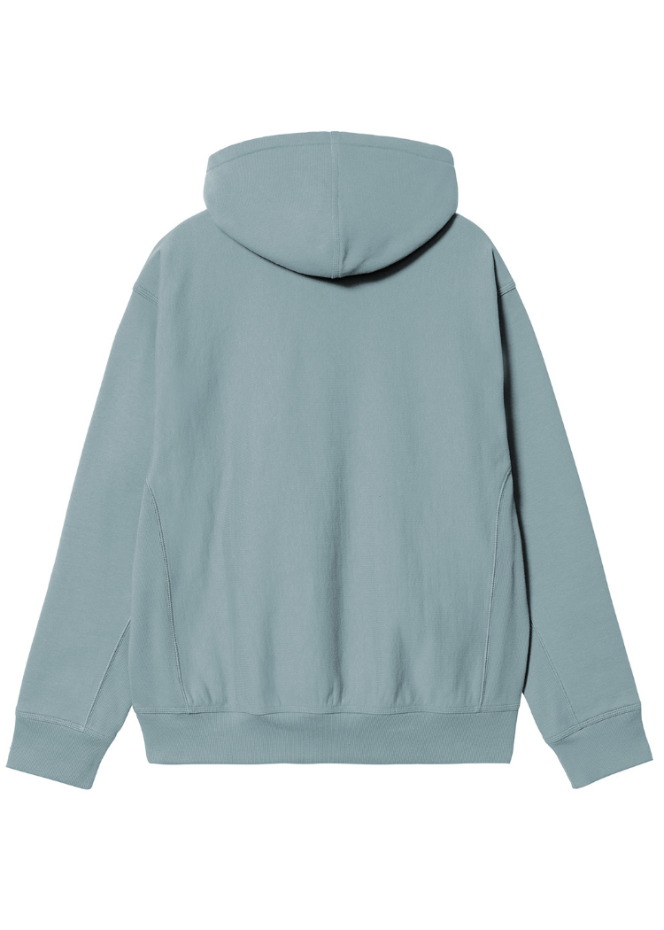 Carhartt WIP I028279 American Script citadel hooded sweatshirt