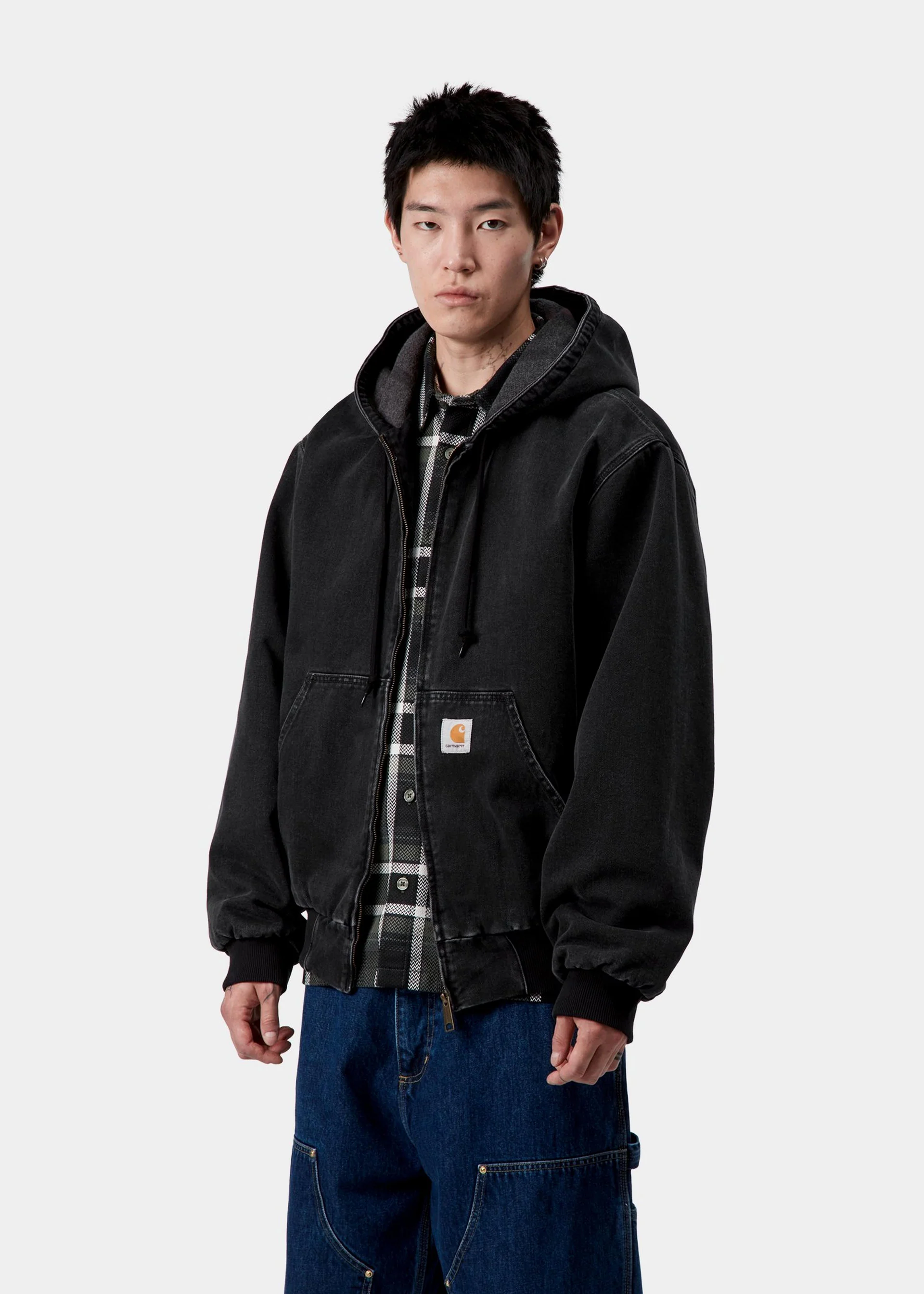 Carhartt WIP I032232 OG Active black stone washed jacket