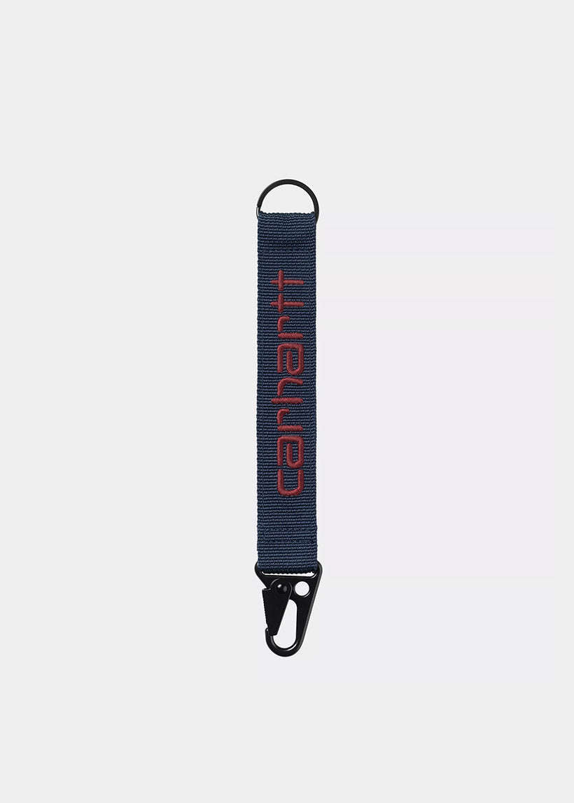 Carhartt WIP I027773 Jaden air force blue/malbec keyholder