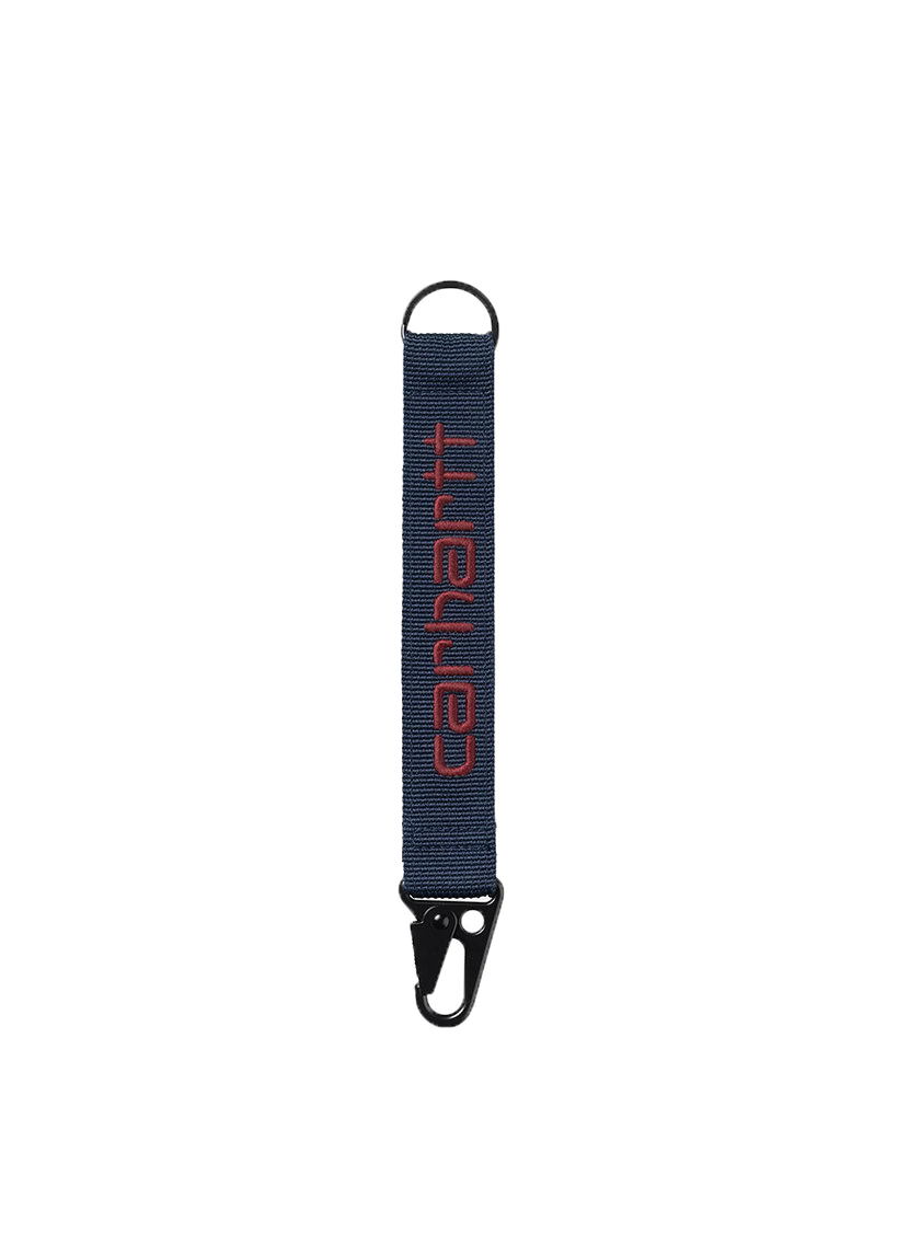 Carhartt WIP I027773 Jaden air force blue/malbec keyholder