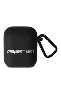 Carhartt WIP I035849 AP Theory and Practice AirPods Case Black/White