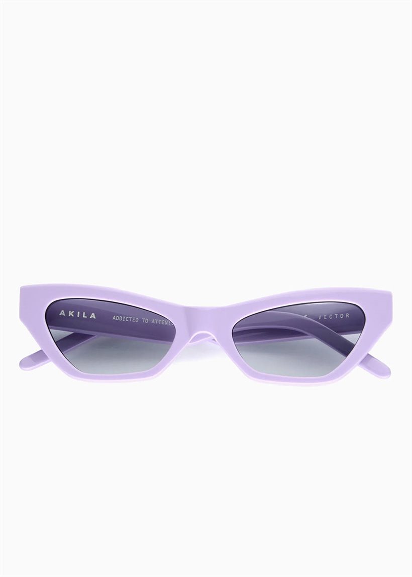 Akila Vector Acetate Frame lavender