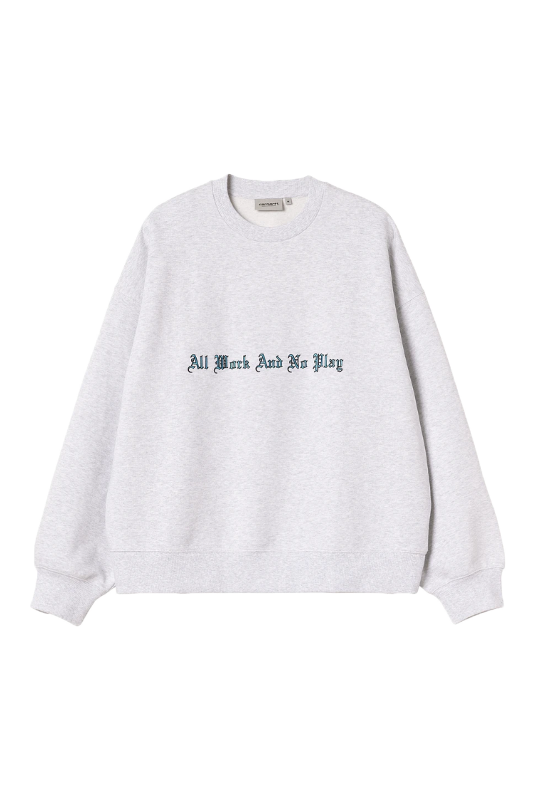 Carhartt WIP I035609 No Play ash heather sweat