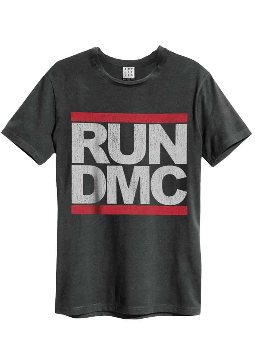 Amplified RUN DMC logo tee