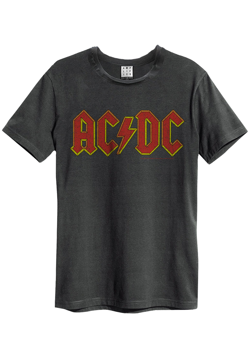 Amplified ACDC logo tee