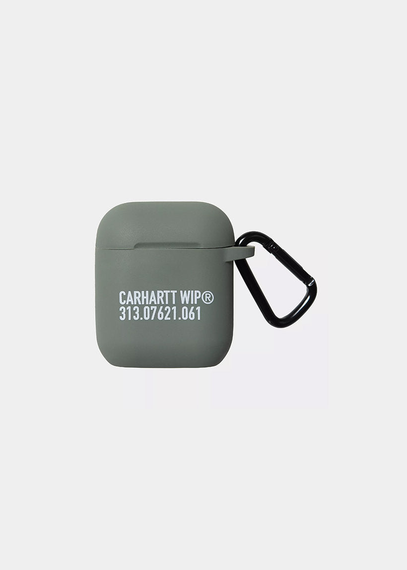 Carhartt WIP I034916 AP Tour smoke green/grey silicone airpods case