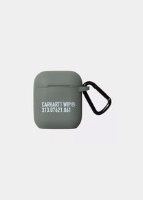 Carhartt WIP I034916 Tour AP smoke green/grey silicone airpods case