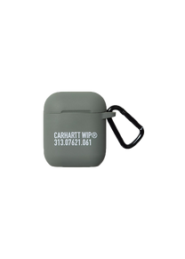 Carhartt WIP I034916 Tour AP smoke green/grey silicone airpods case