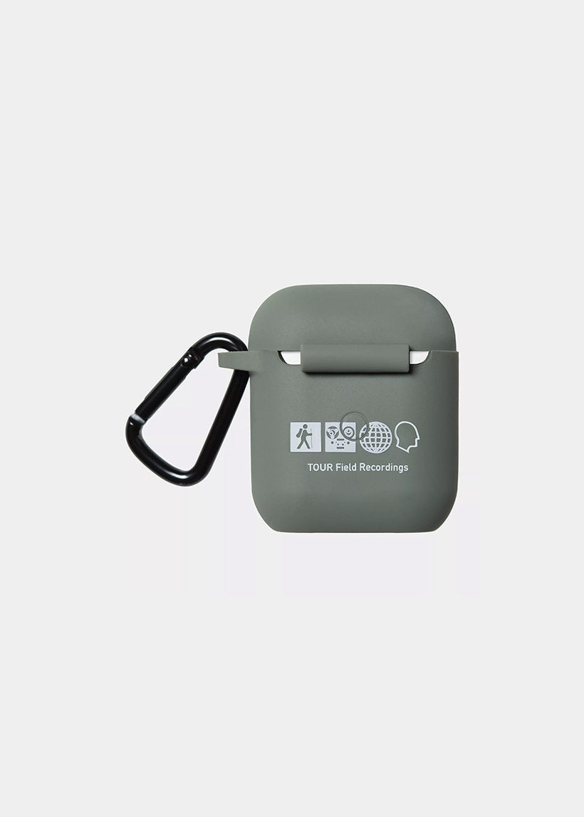 Carhartt WIP I034916 AP Tour smoke green/grey silicone airpods case