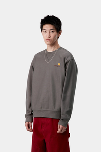 Carhartt WIP I025475 American Script porphyry sweatshirt
